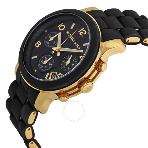 michael kors watch mk5191|michael kors black catwalk watch.